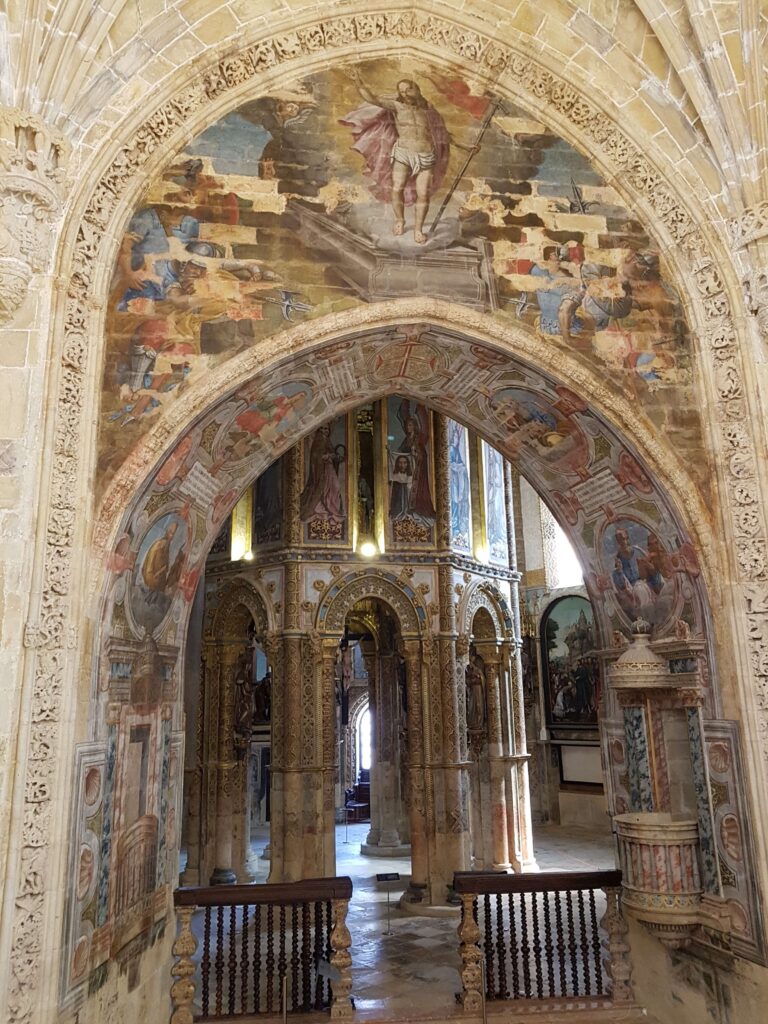 Interior do Convento de Cristo, em Tomar, mostra laços culturais entre Braisl e Portugal